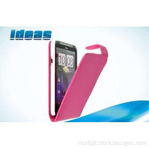 Rose Flip HTC Leather Phone Case , HTC EVO 3D G17 Mobile Ph